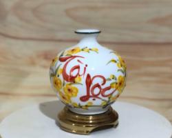 Bình hút tài lộc mini gốm Bát Tràng