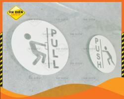 Biển báo An Điền Safety - Decals Stickers Dán cửa kính Push...