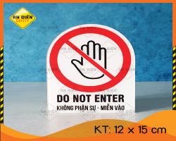 Biển báo An Điền - DO NOT ENTER - Bảng Mica 3mm chất lượng...